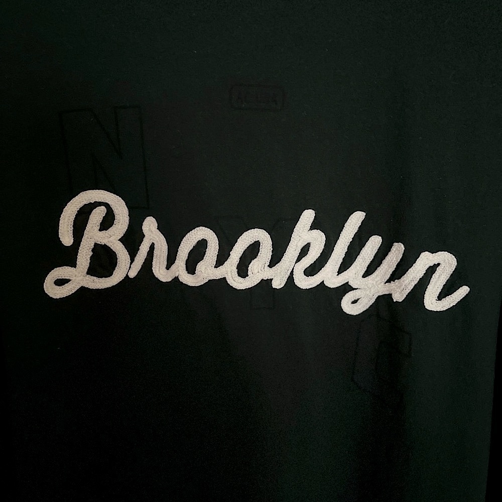 AE MEN'S FOREST GREEN LONG SLEEVE CITY GRAPHIC SUPERSOFT T-SHIRT - SZ XLT - Picture 4 of 8